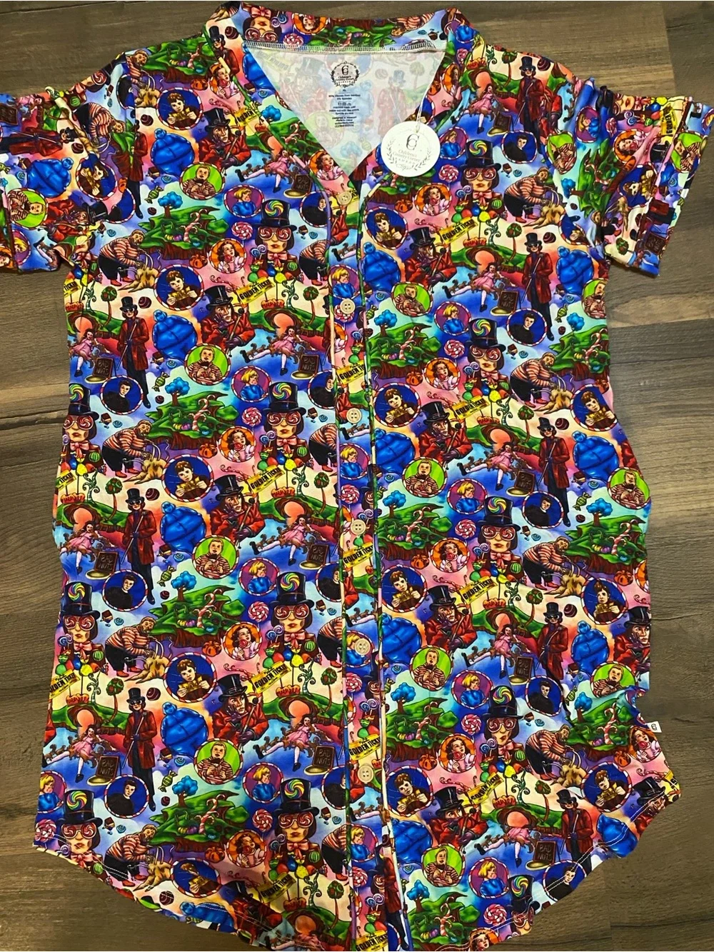 XL bamboo moo moo NWT Charlie and the chocolate 🍫 factory